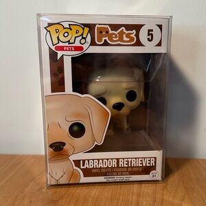 Funko Pop Pets Labrador Retriever Figure - Brown